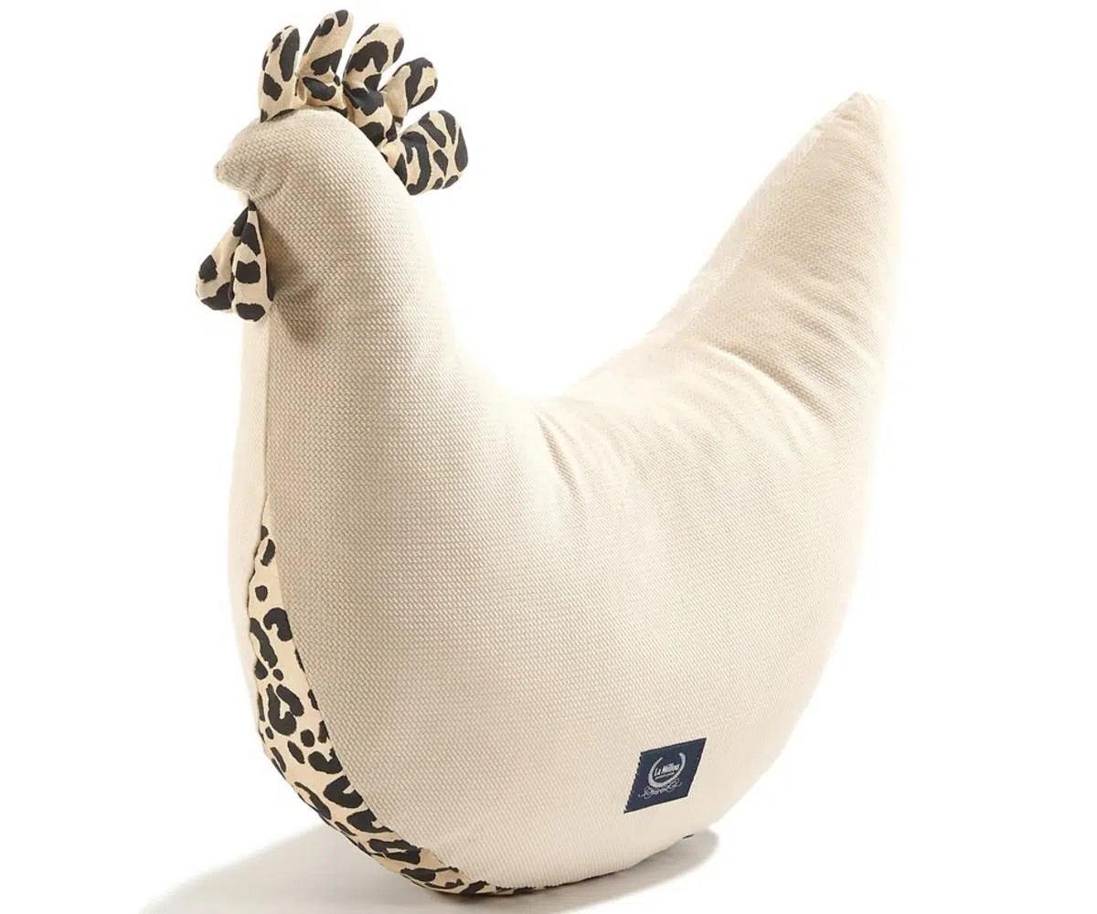 Μαξιλάρι Θηλασμού Kura Velvet Leopard Cream La Millou 