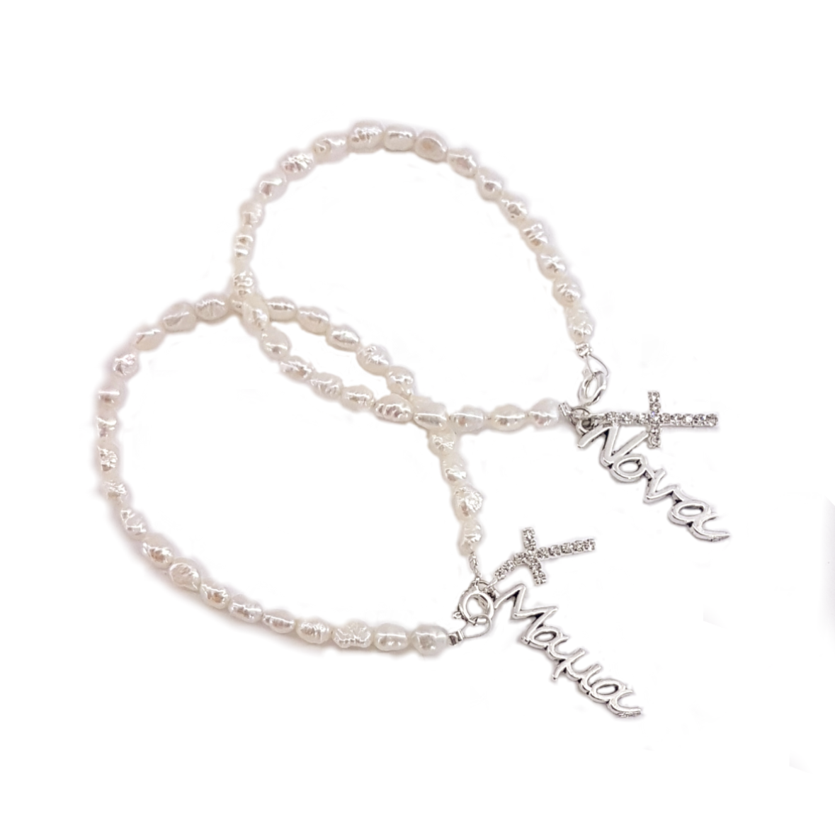 Μαρτυρικό μαμά-νονά με αληθινά μαργαριτάρια