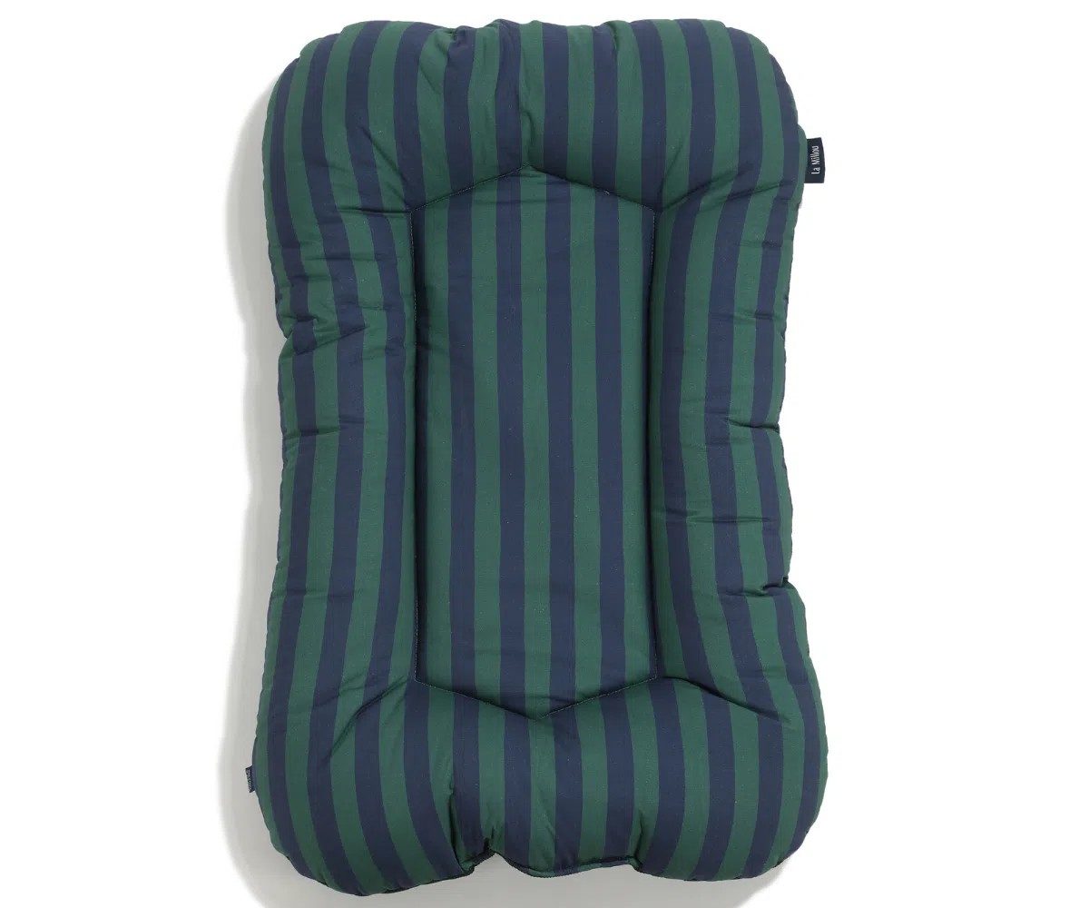 Baby Nest Stripes Green La Millou