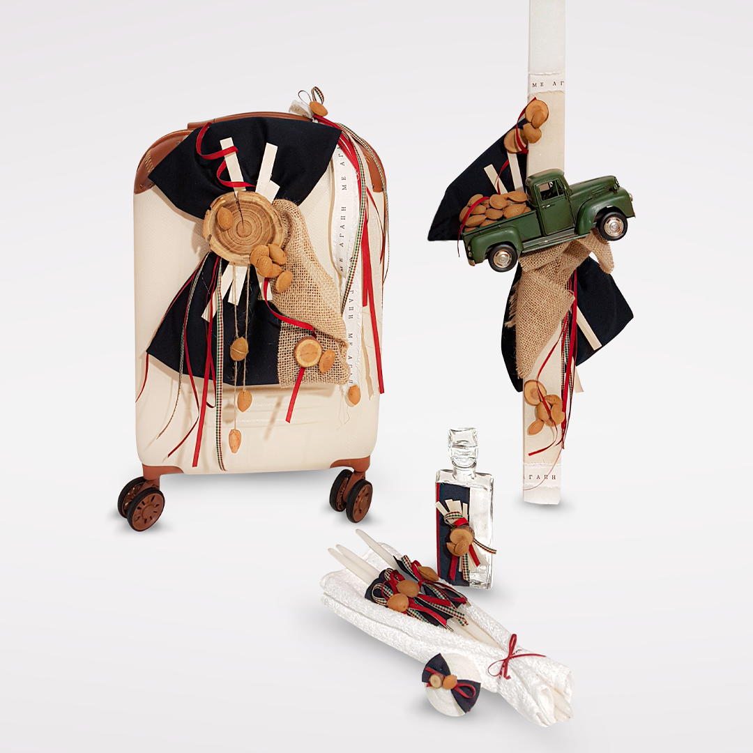 Σετ Βάπτισης Αμύγδαλα 