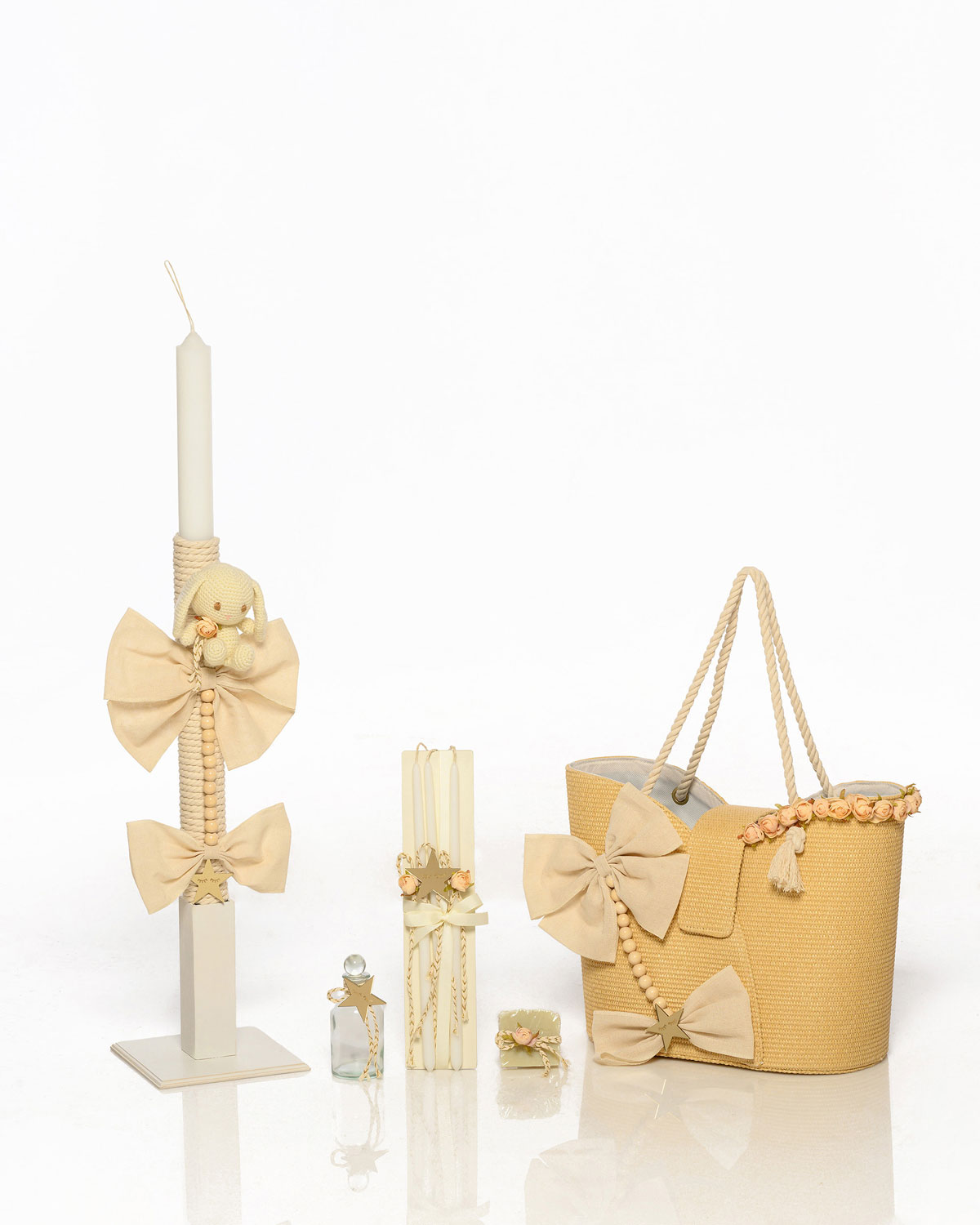 Σετ Βάπτισης με Θέμα Κουνελάκι 7Τμχ