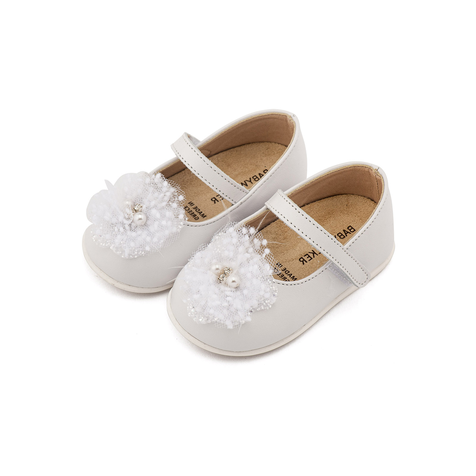 Δερμάτινο Γοβάκι PRI2660 Λευκό Babywalker